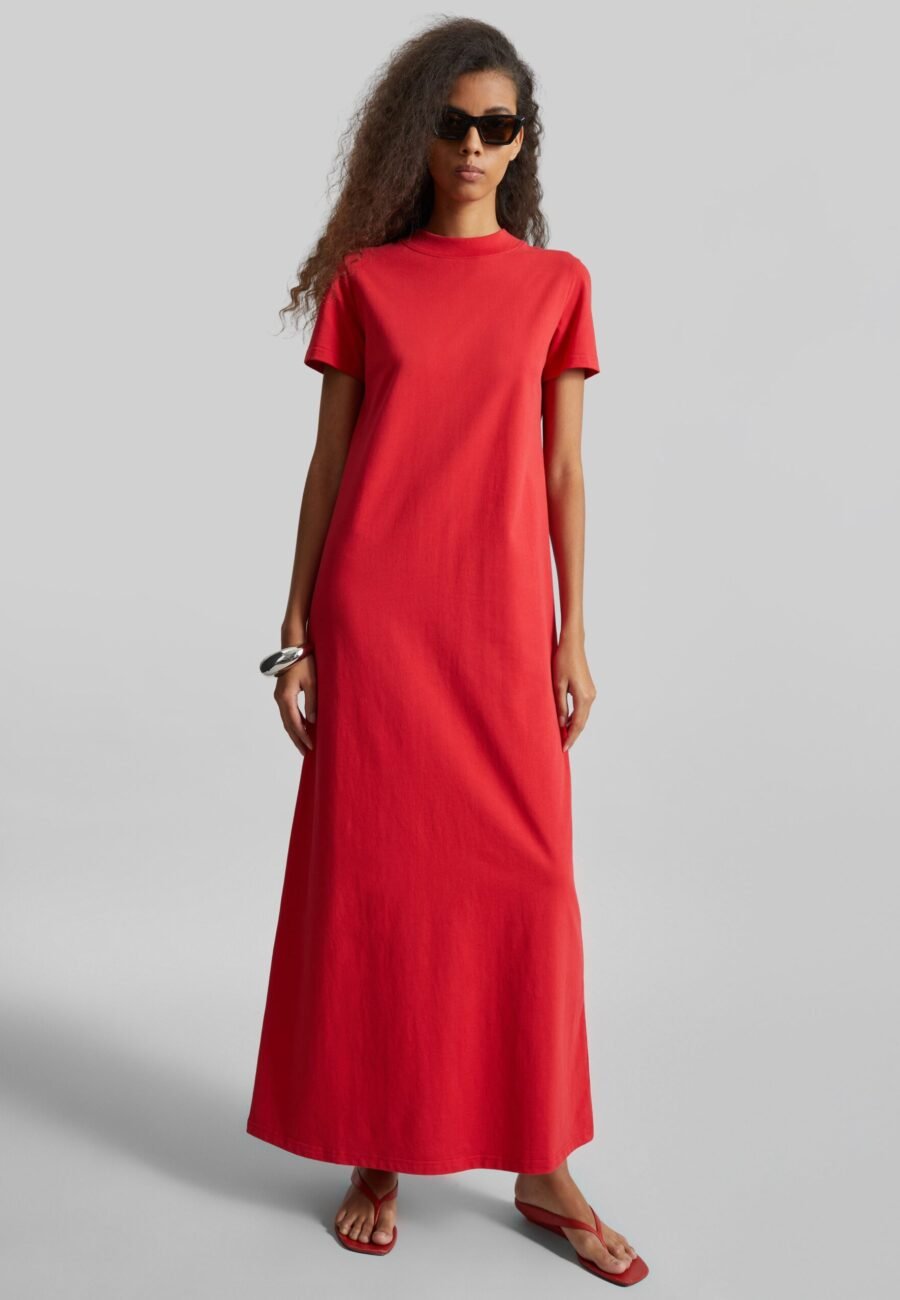 Malo T-Shirt Dress - Red